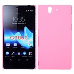 Plastik Cover til Xperia Z - Simplicity (Pink)